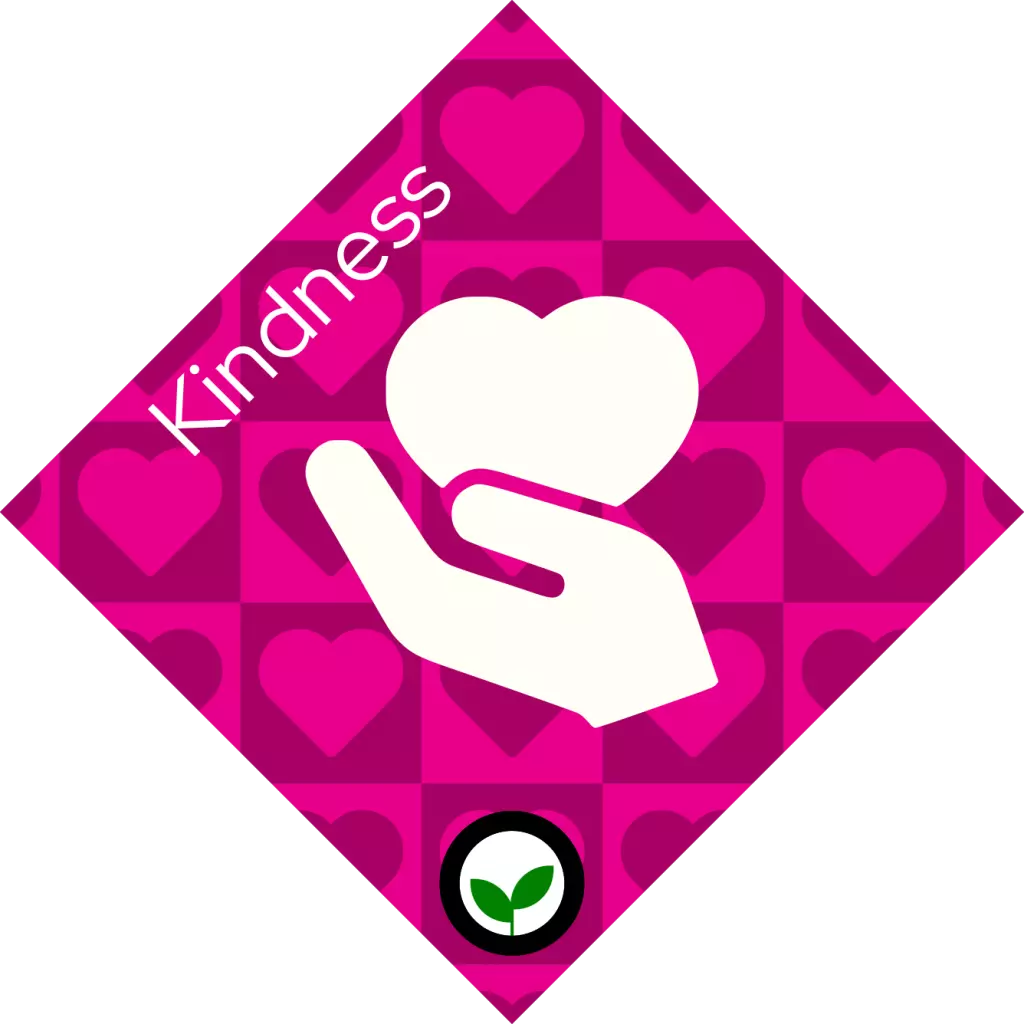 Random Acts of Kindness challenge badge image.